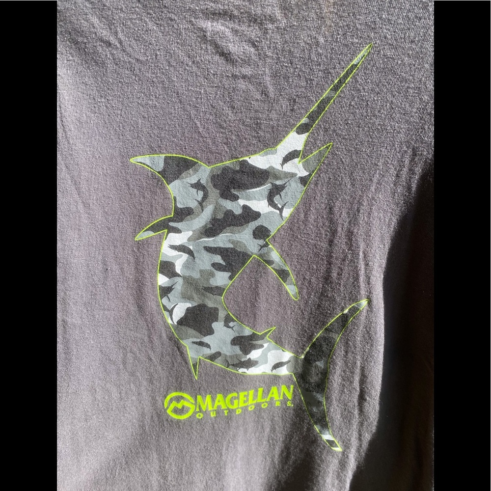 Magellan Outdoors Long Sleeve Marlin Camo T-shirt